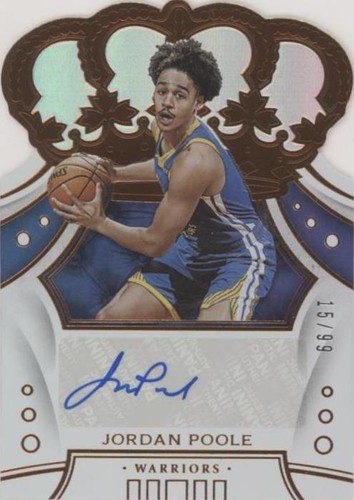 2019-20 Panini Crown Royale - Jordan Poole #CR-JPL