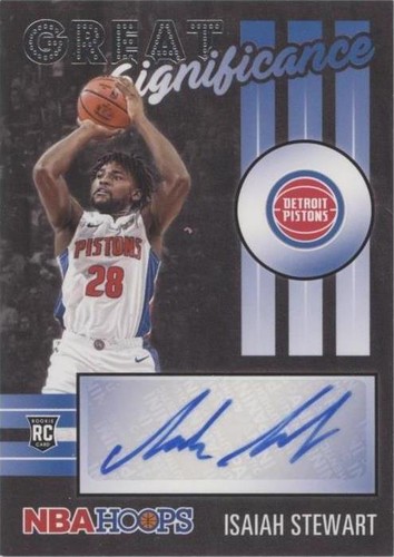 2020-21 Panini NBA Hoops - Isaiah Stewart #GS-IST