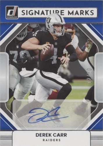 2022 Panini Donruss Derek Carr #SM-DC