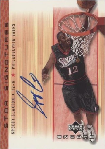 2000-01 Upper Deck Encore - Speedy Claxton #SC