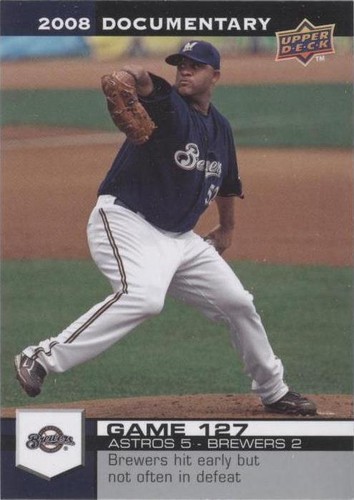 2008 Upper Deck Documentary - C.C. Sabathia #3768
