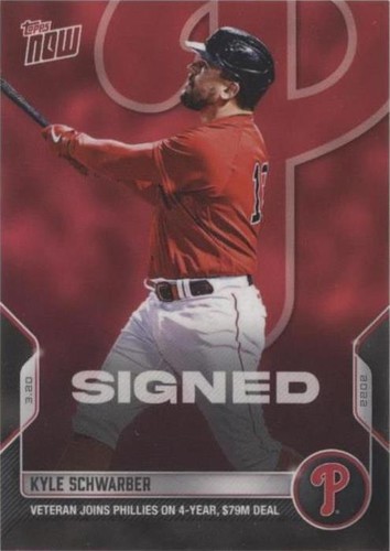 2022 Topps Now - Kyle Schwarber #ST-11