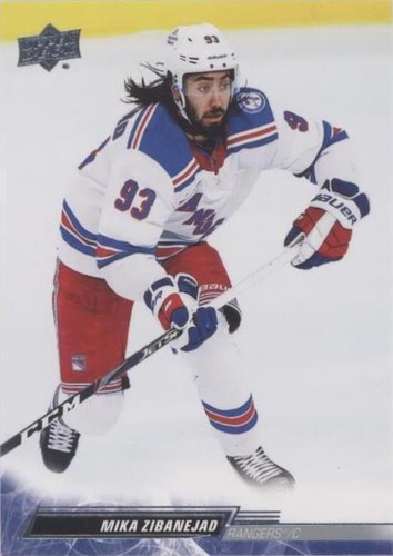 2022-23 Upper Deck Series 2 - Mika Zibanejad #371