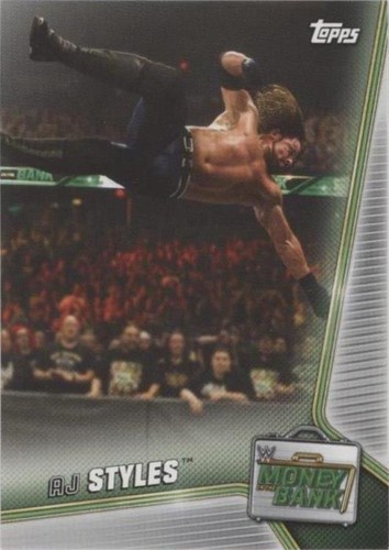 2019 Topps WWE Money in the Bank - AJ Styles #2