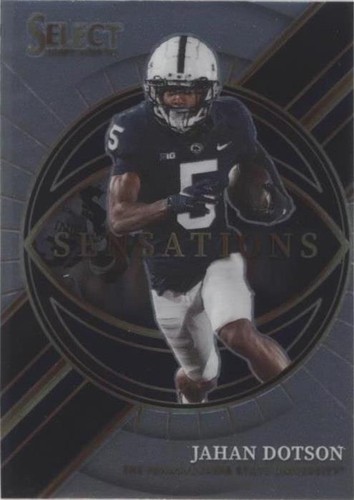 2022 Panini Select Draft Picks Jahan Dotson #SEJD