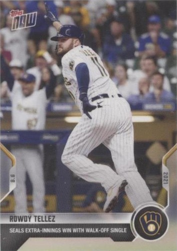 2021 Topps Now - Rowdy Tellez #624