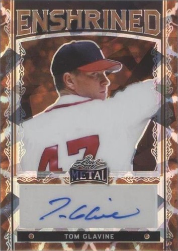 2022 Leaf Metal - Tom Glavine #E-TG1
