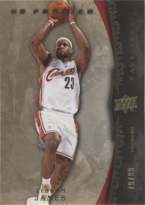 2008-09 UD Premier - LeBron James #56
