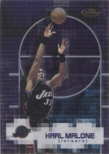 2000-01 Topps Finest - Karl Malone #32