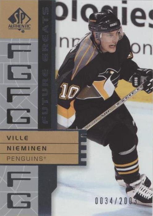 2002-03 SP Authentic - Ville Nieminen #129