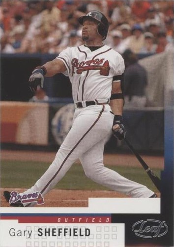 2004 Leaf - Gary Sheffield #108
