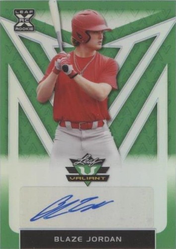 2020 Leaf Valiant - Blaze Jordan #BA-BJ1