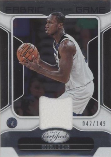2018-19 Panini Certified - Gorgui Dieng #FB-GDG