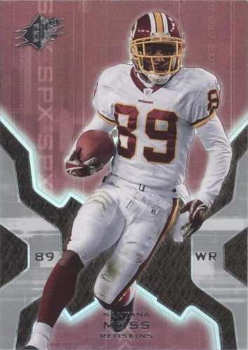 2007 SPx Santana Moss #99