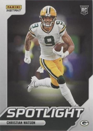 2022 Panini Instant NFL Christian Watson #SR-12