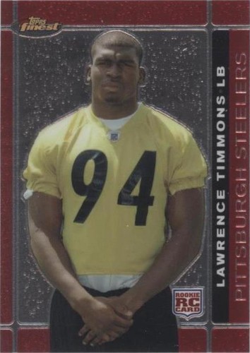 2007 Topps Finest Lawrence Timmons #150
