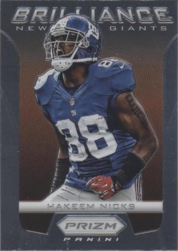 2012 Panini Prizm Hakeem Nicks #16