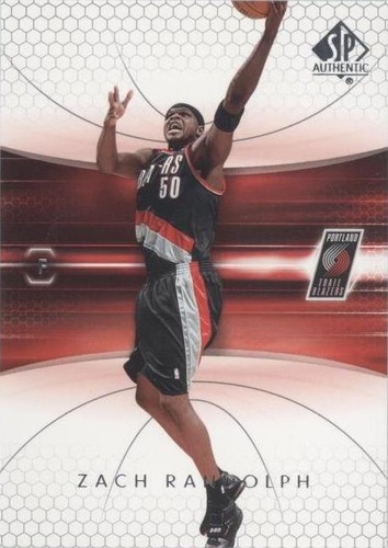 2004-05 SP Authentic - Zach Randolph #72