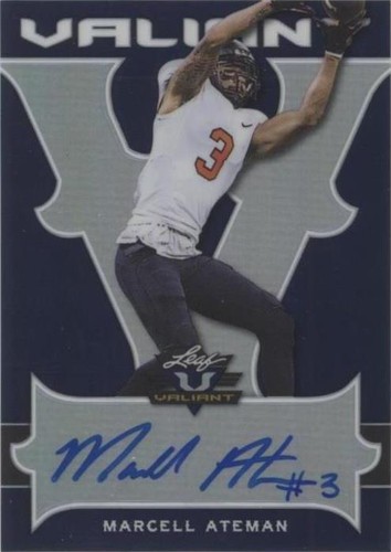 2018 Leaf Valiant Marcell Ateman #BA-MA2