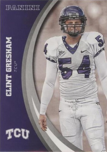 2016 Panini TCU Horned Frogs Clint Gresham #27