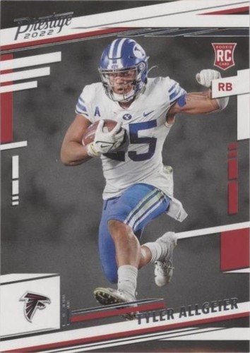 2022 Panini Prestige Tyler Allgeier #357