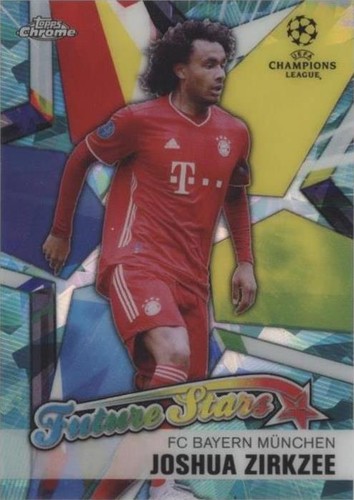 2020-21 Topps Chrome UCL Sapphire Edition Joshua Zirkzee #FS-JZ