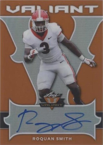 2018 Leaf Valiant Roquan Smith #BA-RS1
