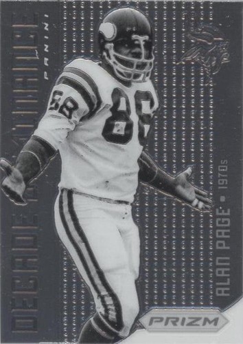 ALAN PAGE 2023 PANINI MOSAIC ORANGE PRIZM PARALLEL 190/199