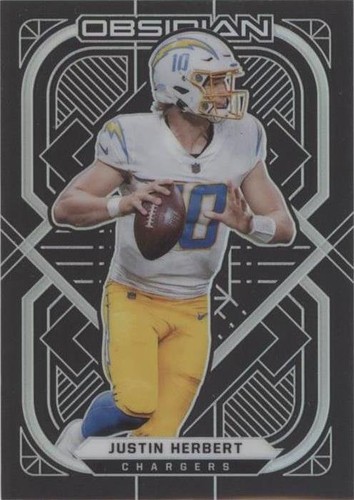 2021 Panini Obsidian Justin Herbert #50