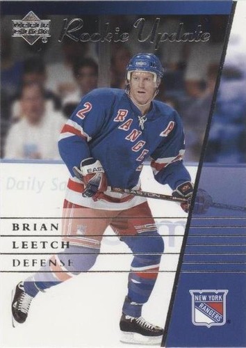 2002-03 Upper Deck Rookie Update - Brian Leetch #68