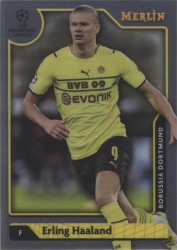 Erling Haaland Topps Chrome リフラクター 2023 ERLING HAALAND TOPPS CHROME STADIUM CLUB UEFA CHAMPIONS