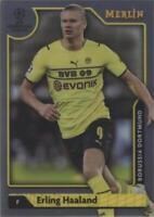 2021-22 Topps Merlin Collection Chrome UCL Erling Haaland #150
