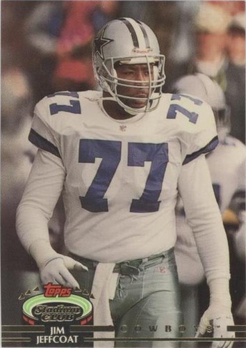 1992 Topps Stadium Club Jim Jeffcoat #5