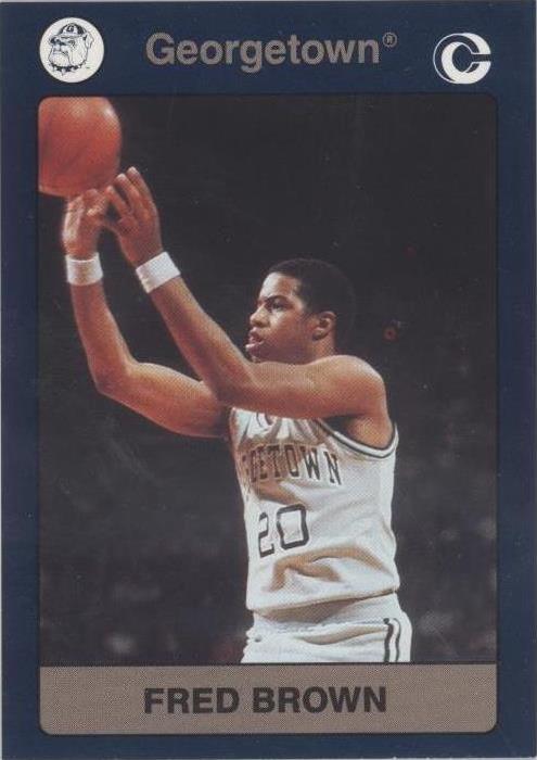 1991 Collegiate Collection - Fred Brown #12