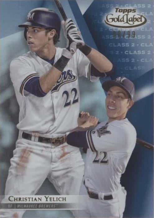 2018 Topps Gold Label - Christian Yelich #58