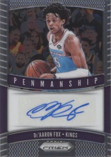 NBA Prizm De’Aaron Fox RC silver PSA10 2017-18 Panini Prizm - De'Aaron Fox #24 Silver Prizm (RC