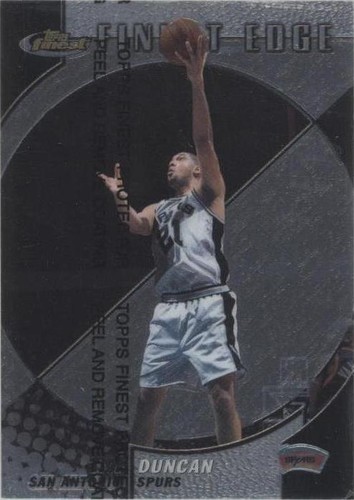 1999-00 Topps Finest - Tim Duncan #246
