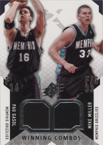 2004-05 SPx - Mike Miller/Pau Gasol #WC-PM