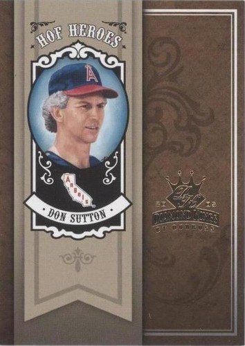 2005 Donruss Diamond Kings - Don Sutton #HH-8