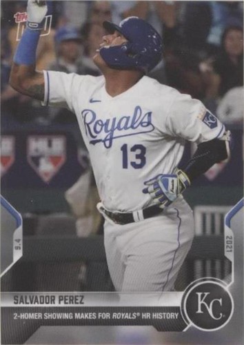 2021 Topps Now - Salvador Perez #758