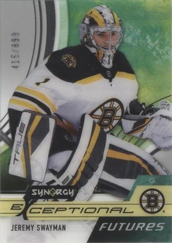 2021-22 Upper Deck Synergy - Jeremy Swayman #EF-JS