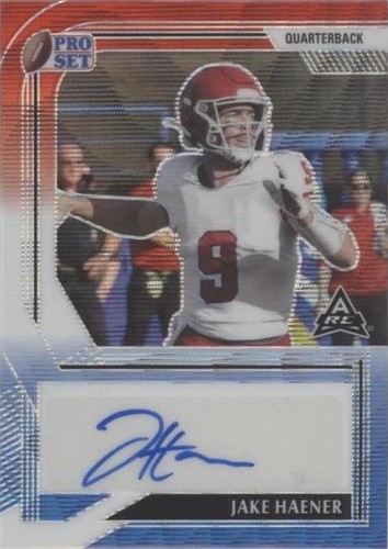2022 Leaf Pro Set Metal Jake Haener #PA-JH2