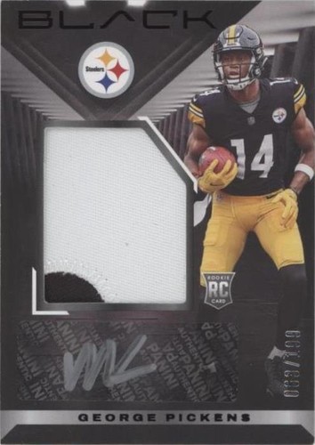 2022 Panini Black George Pickens #218
