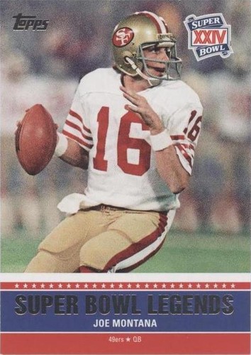 2011 Topps Joe Montana #SBL-XXIV