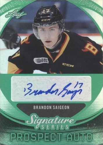 2015 Leaf Signature Series - Brandon Saigeon #SP-BS2
