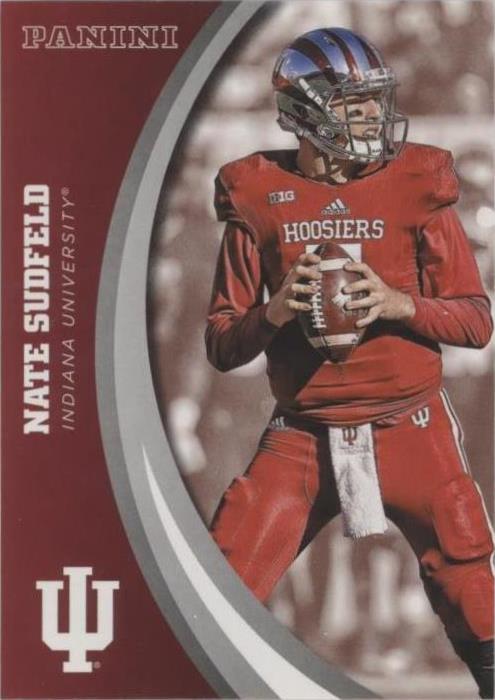 2016 Panini Indiana Hoosiers Nate Sudfeld #14