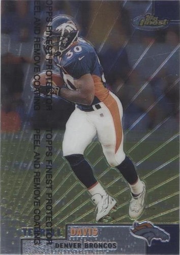 1999 Topps Finest Terrell Davis #100