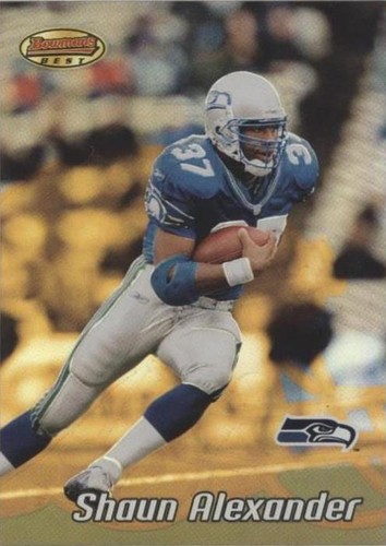 2002 Bowman's Best Shaun Alexander #84