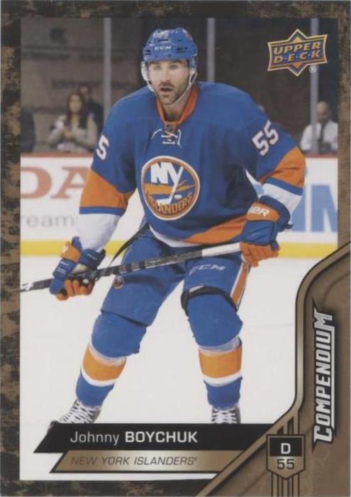 2016-17 Upper Deck Compendium - Johnny Boychuk #461