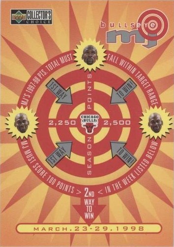 1997-98 Upper Deck Collector's Choice - Michael Jordan #B19